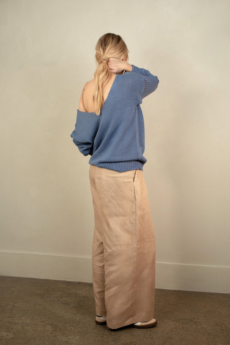 IRIS REVERSIBLE COTTON SWEATER