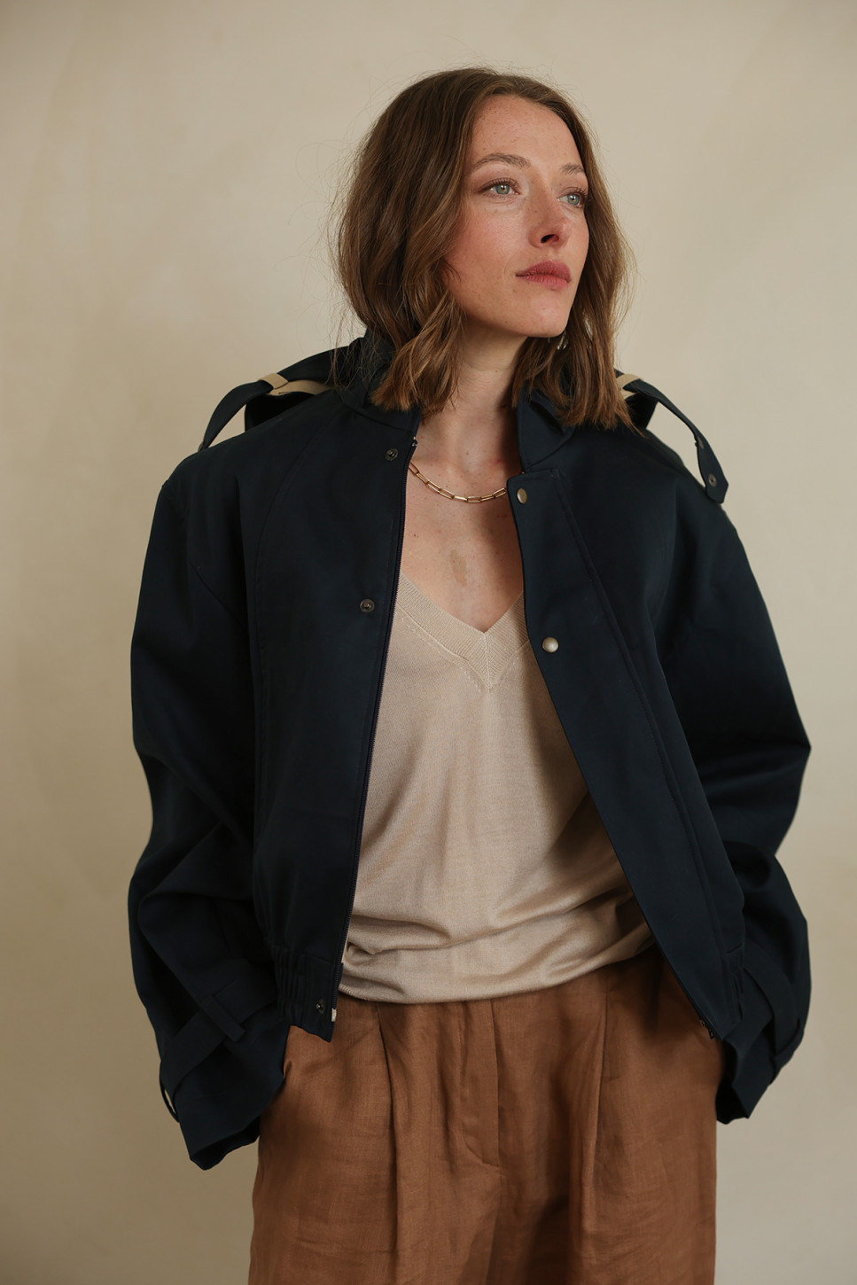 JAY DOUBLEFACE COTTON BOMBER
