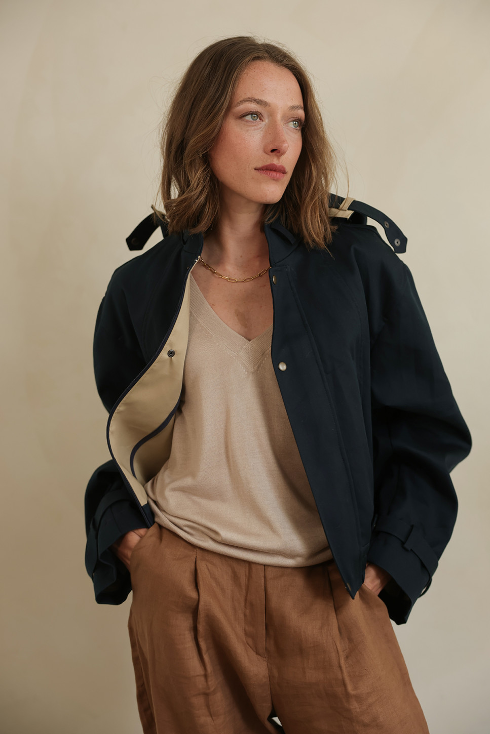 JAY DOUBLEFACE COTTON BOMBER