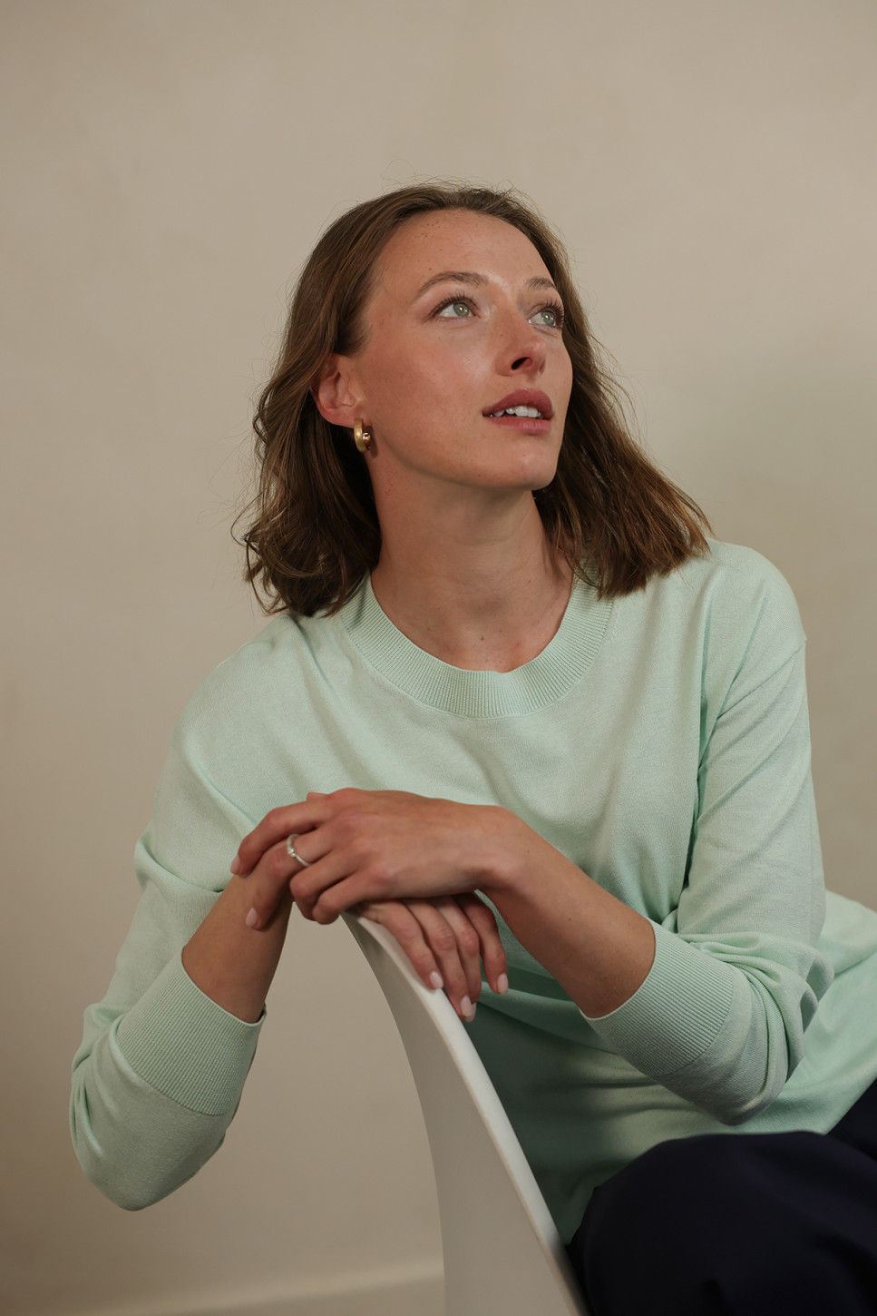 JIL SILK-COTTON KNIT
