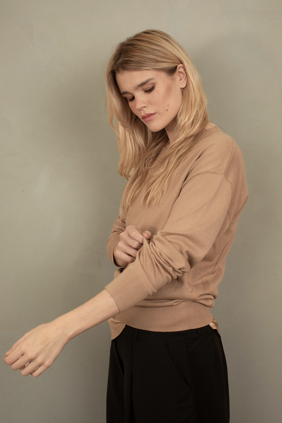 JIL SILK-COTTON KNIT