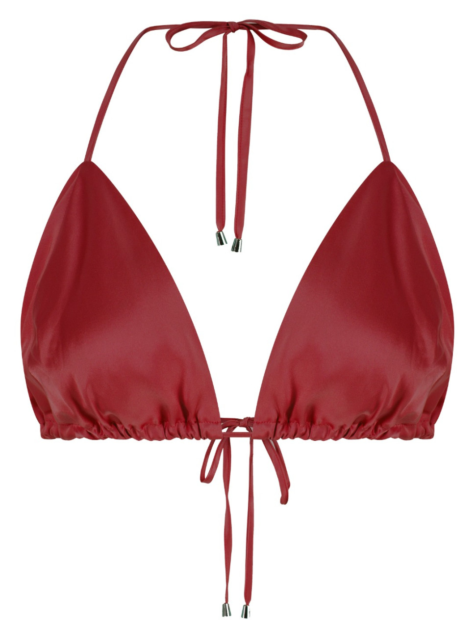 JOLIE TRIANGLE SILK BRA 
