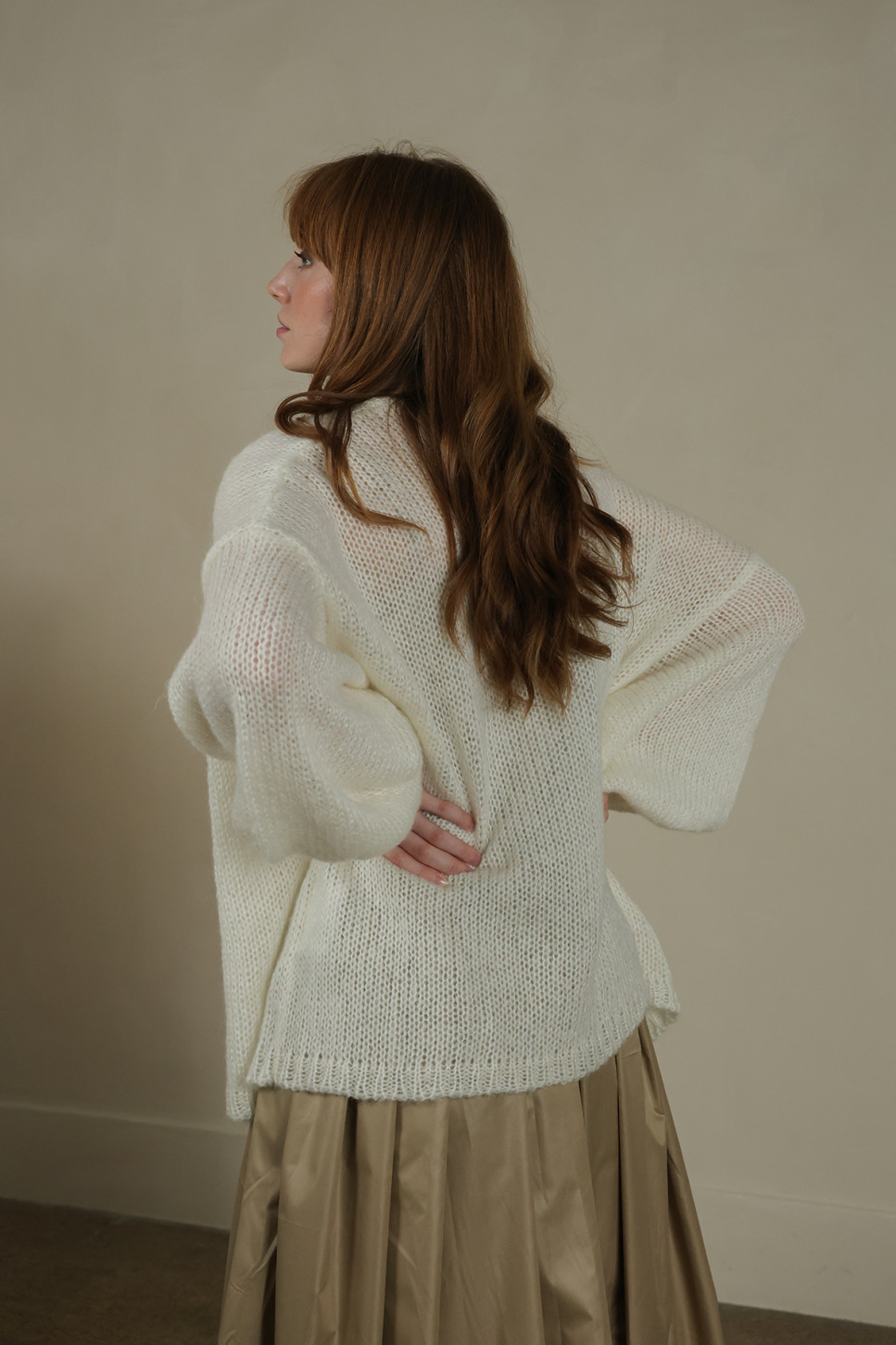LEAH MOHAIR CARDIGAN