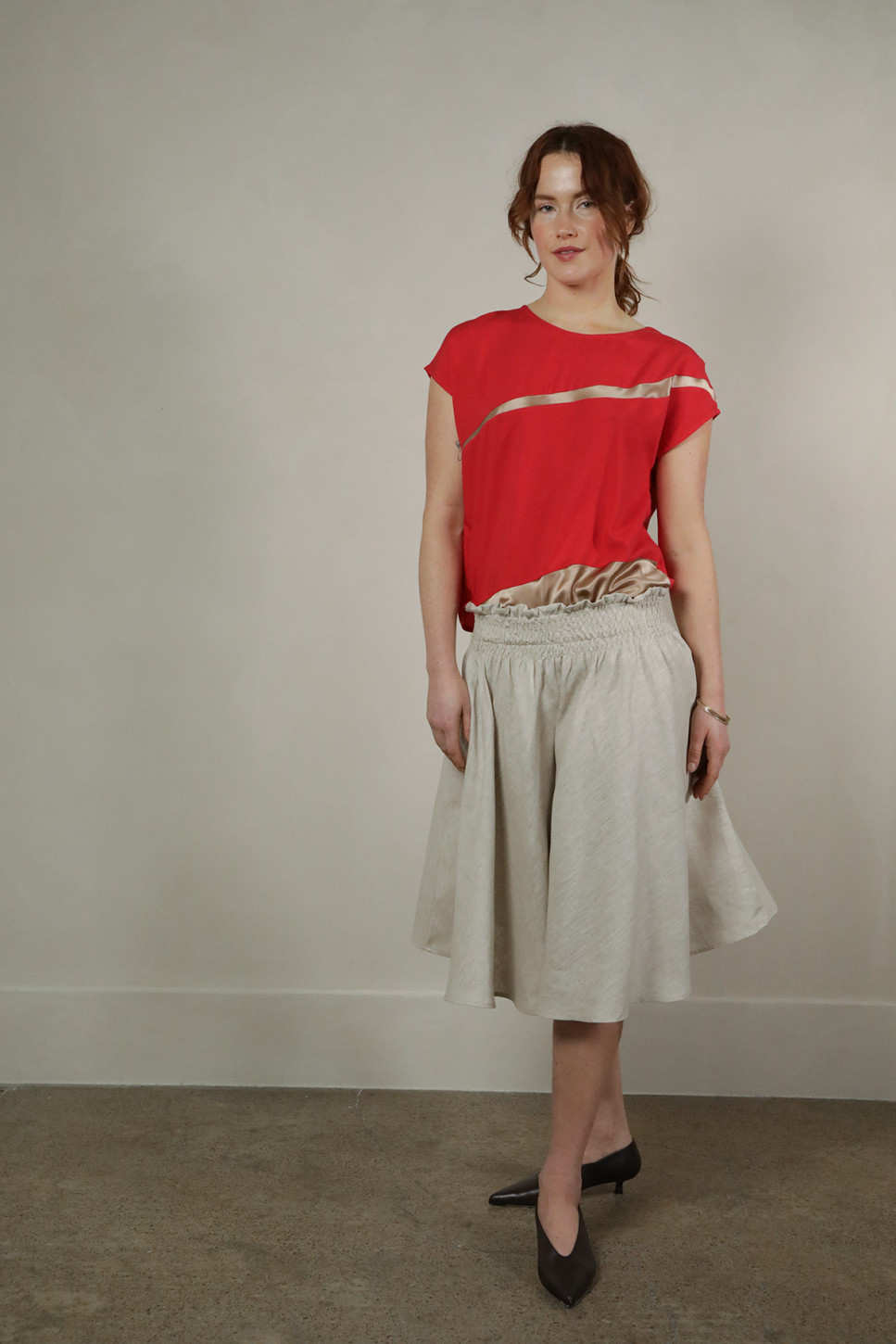 FLEUR COLOUR BLOCKED TOP