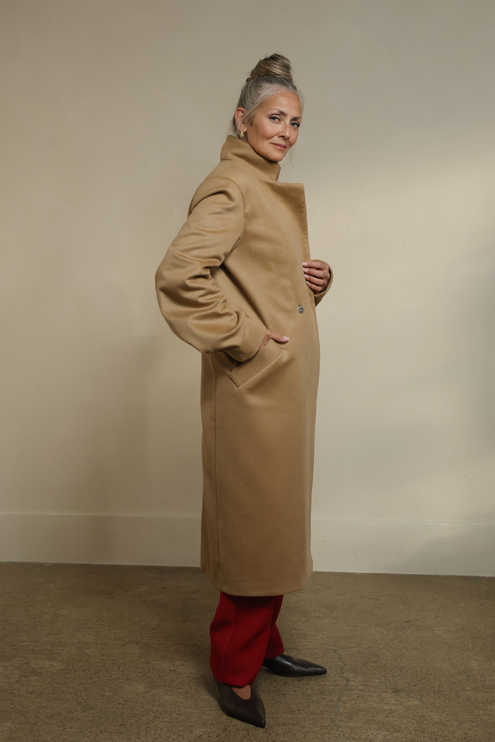 THE MAREN CASHMERE COAT