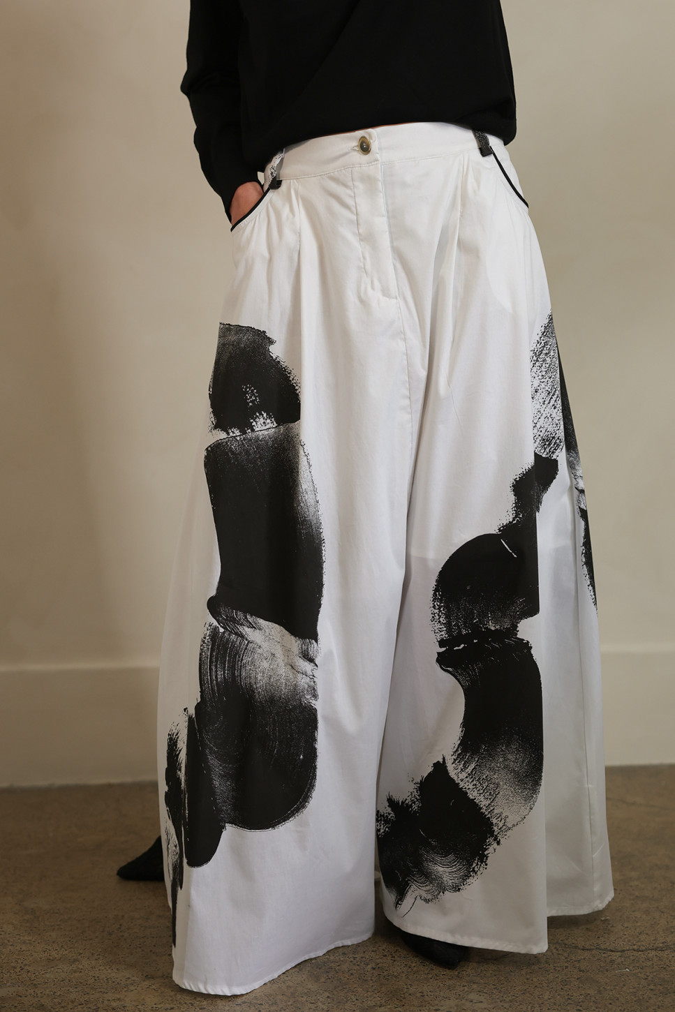 MIA COTTON PRINTED MAXI SKIRT