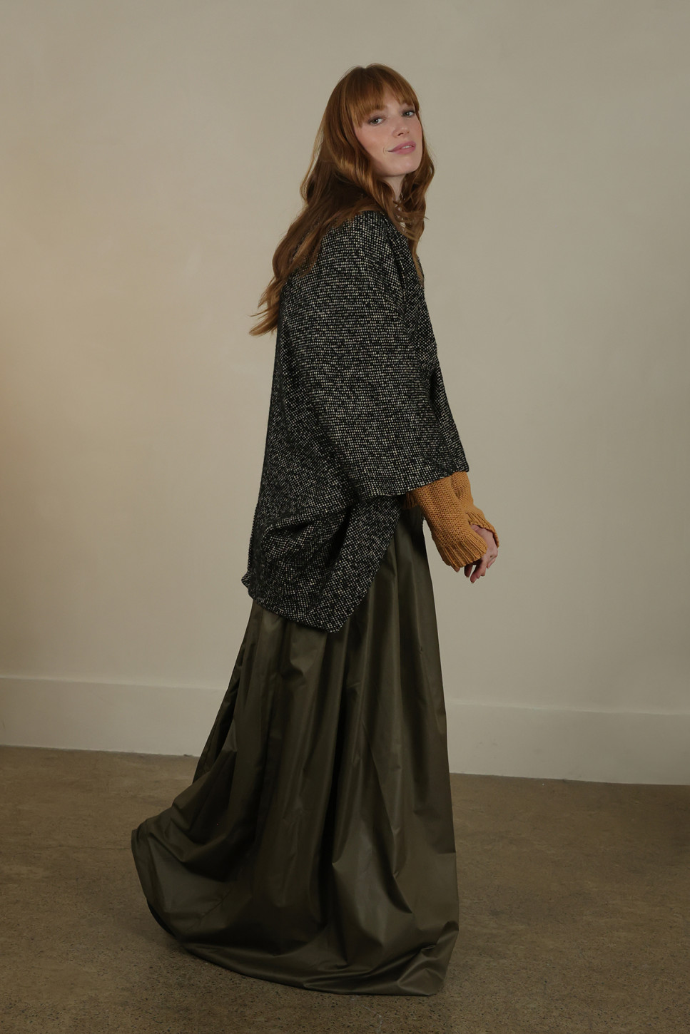 THE MIKA TWEED WOOL COAT