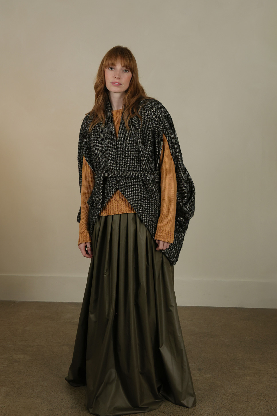 THE MIKA TWEED WOOL COAT