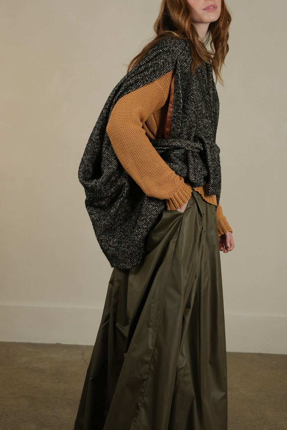 THE MIKA TWEED WOOL COAT