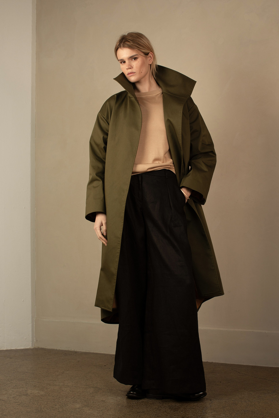 THE MIU COTTON COAT