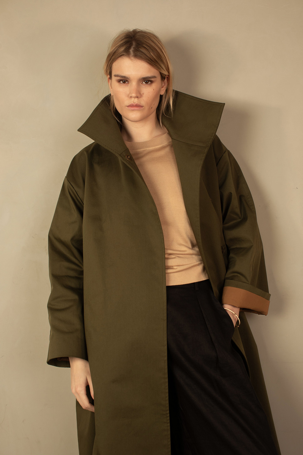 THE MIU COTTON COAT