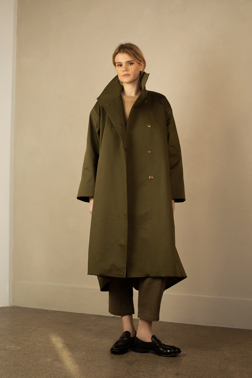 THE MIU COTTON COAT