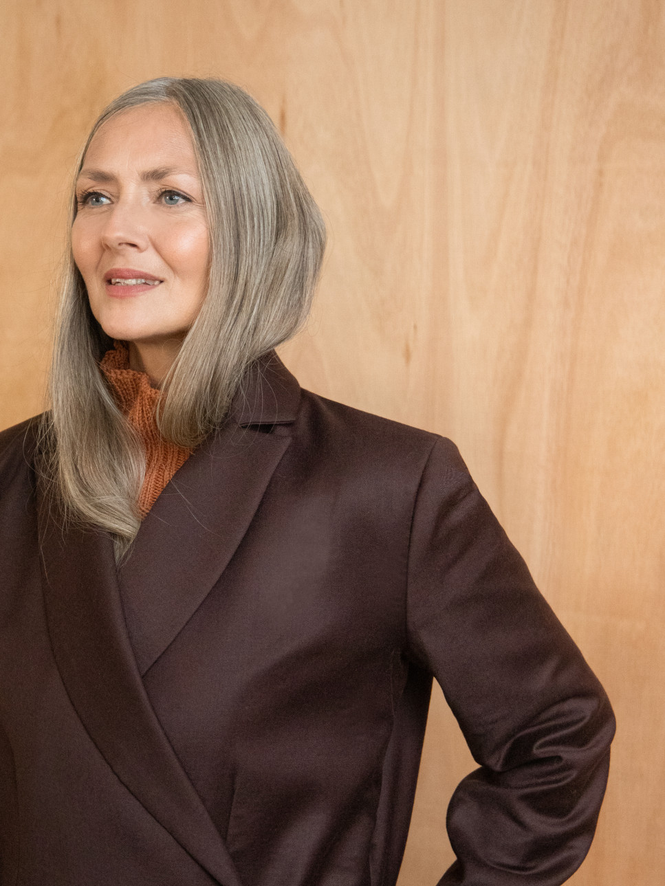 NORI WOOL WRAP JACKET 