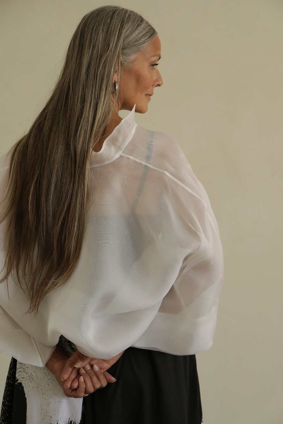 NOYA ORGANZA SILK TOP