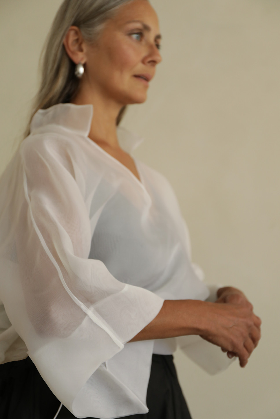 NOYA ORGANZA SILK TOP