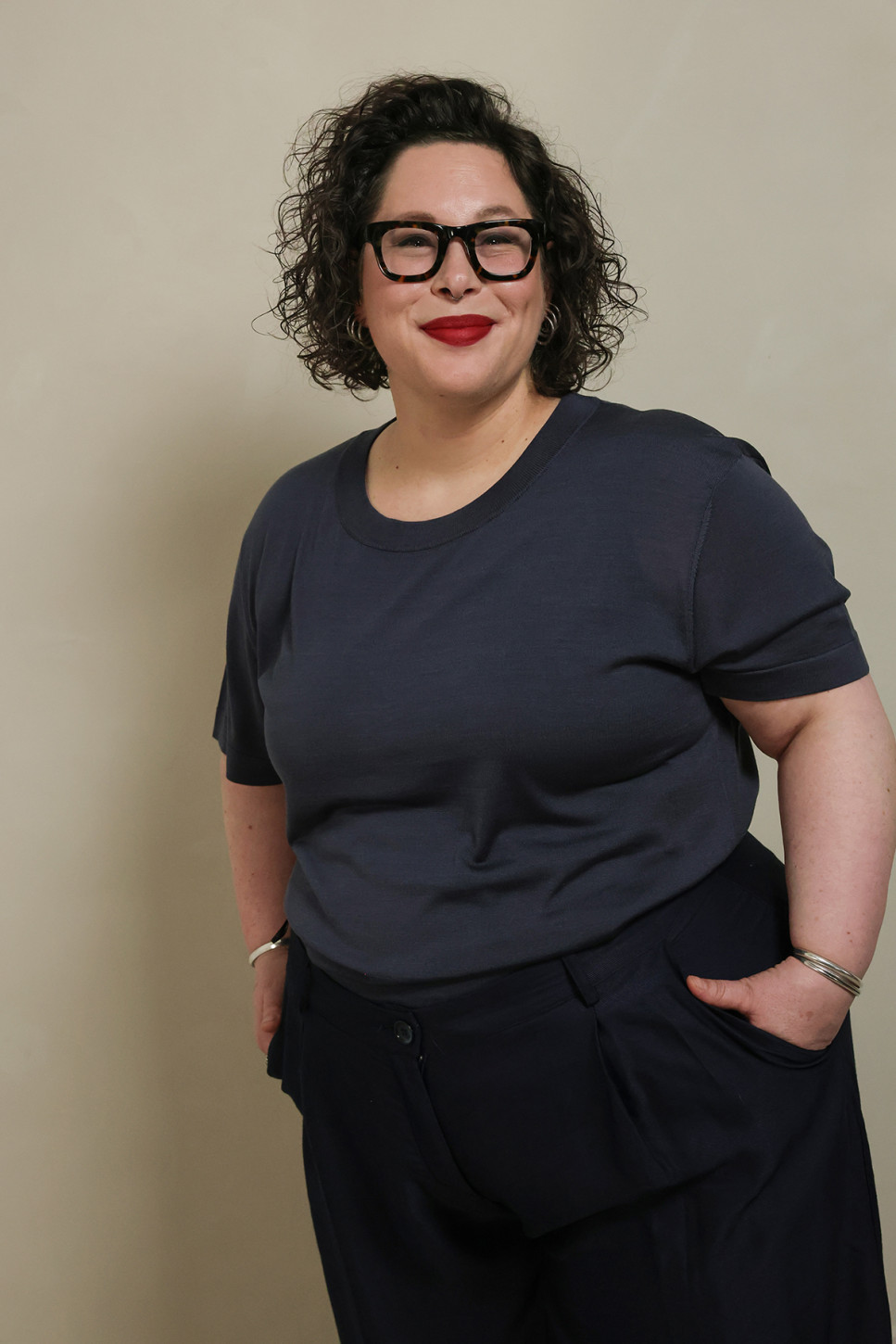 ONYX SILK KNITTED T-SHIRT 