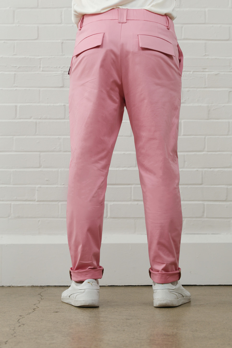 Pink Jude Cotton Trousers 