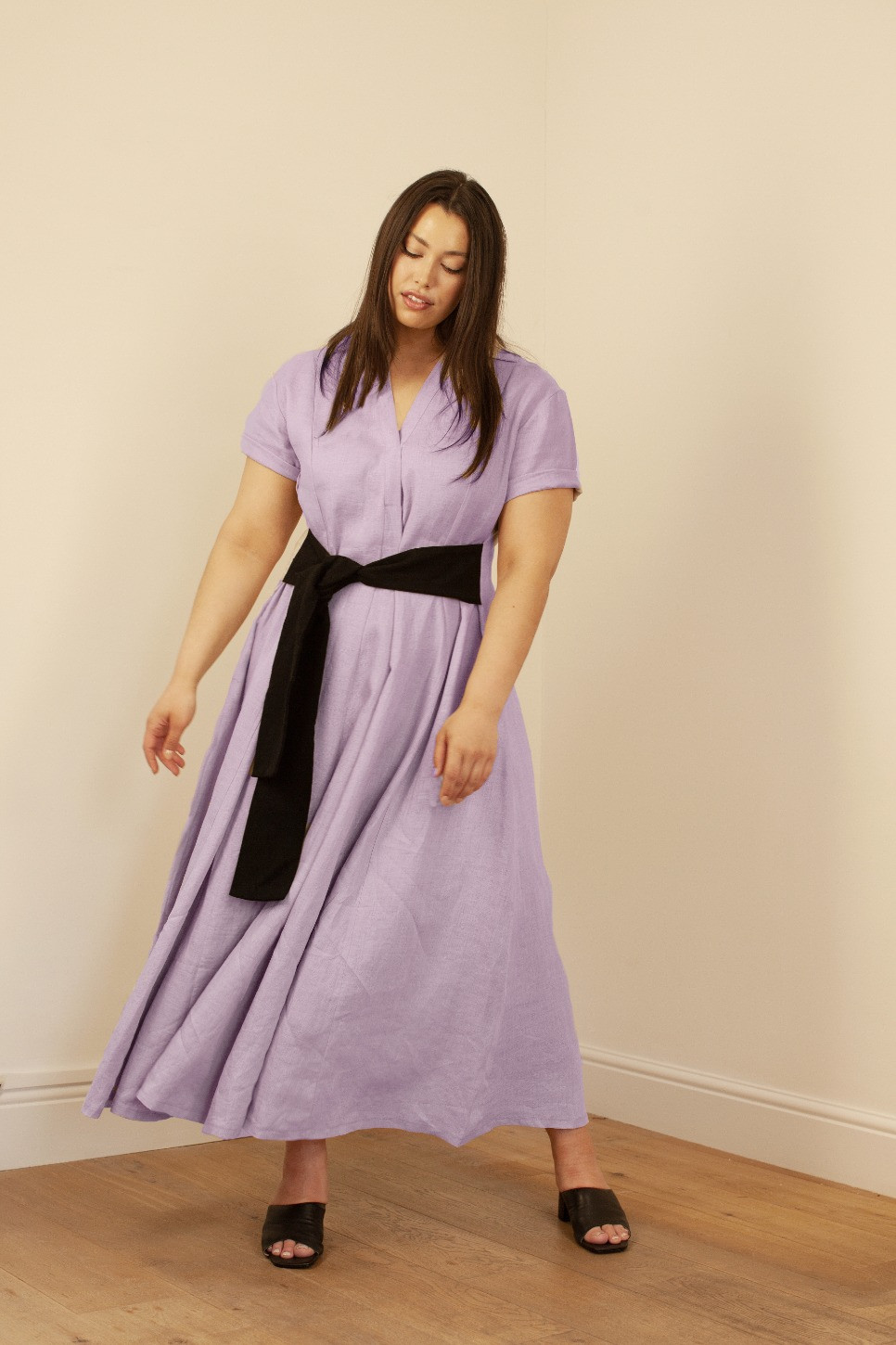 AJA'S FAVORITE MAXI DRESS IN PURE LINEN