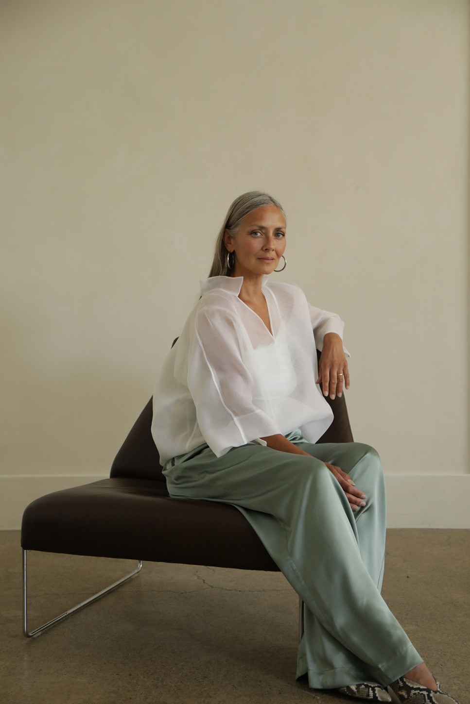 NOYA ORGANZA SILK TOP