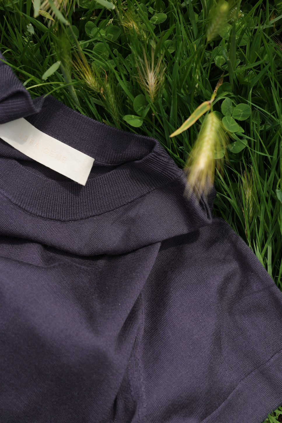 ONYX SILK KNITTED T-SHIRT