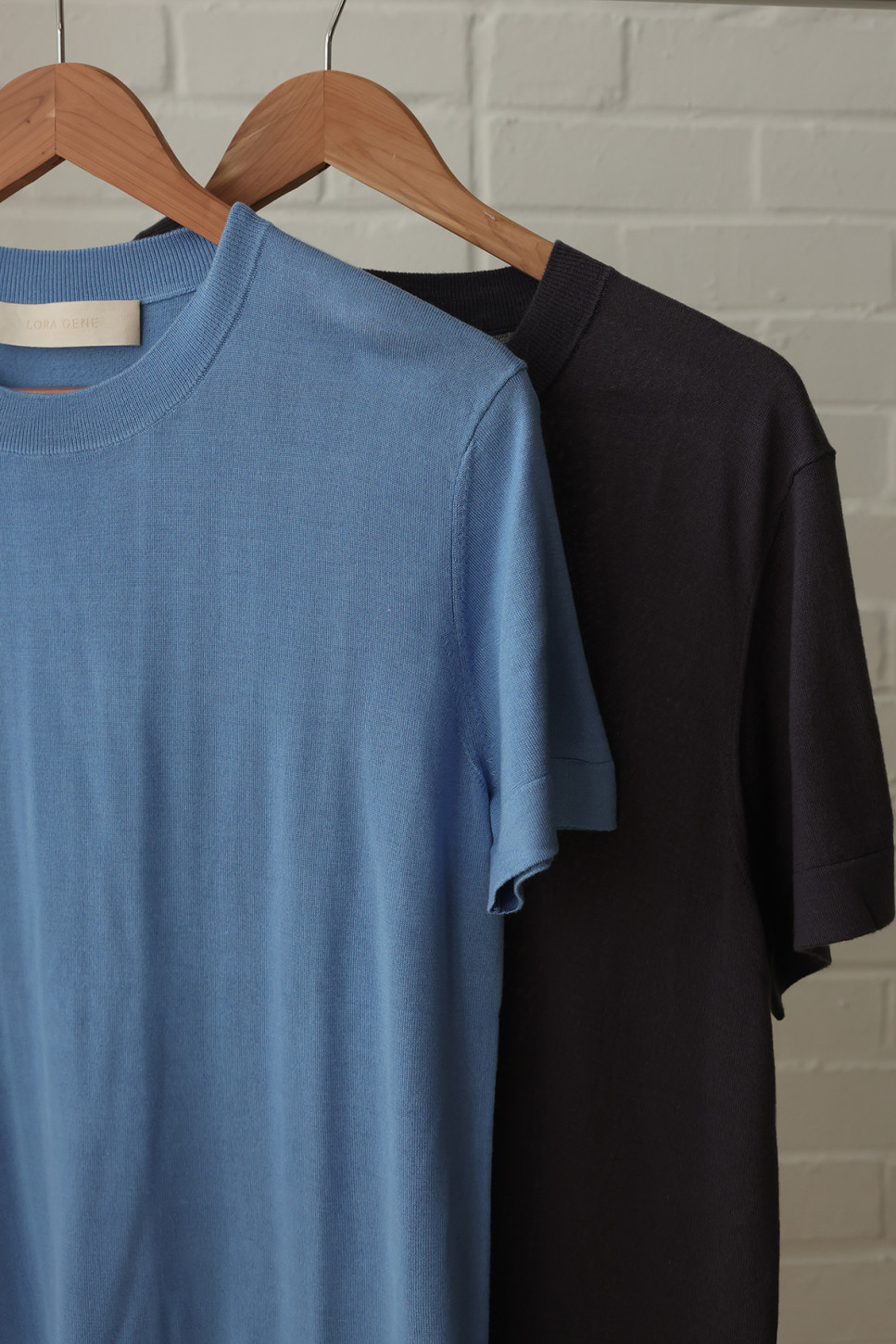 ONYX SILK KNITTED T-SHIRT