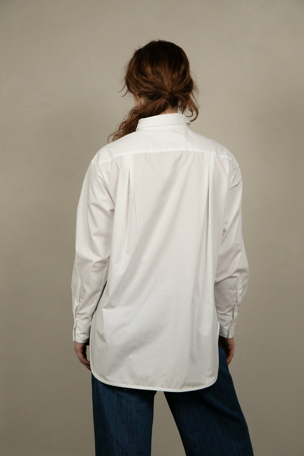 SLOANE OVERZISED WHITE SHIRT