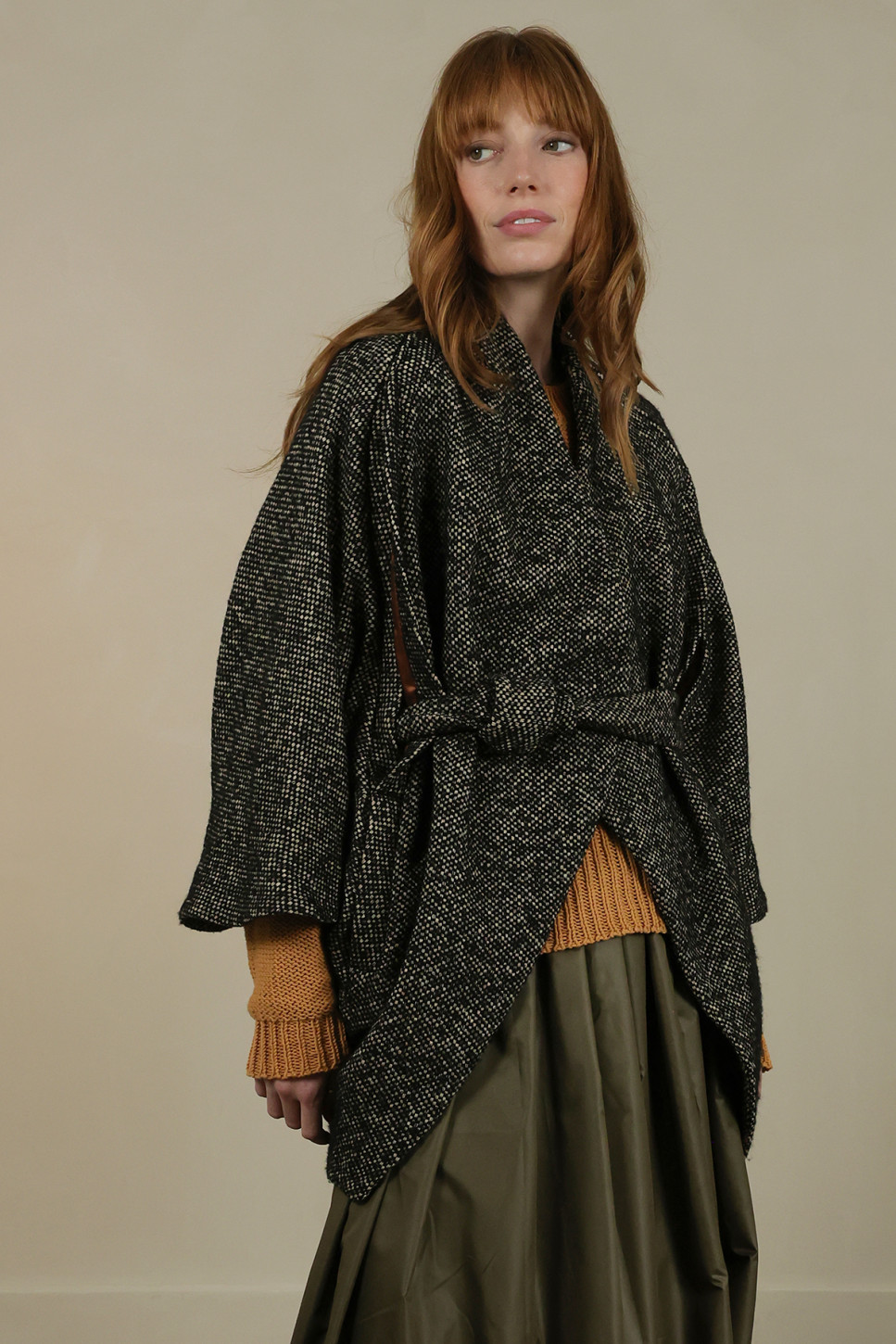 THE MIKA TWEED WOOL COAT