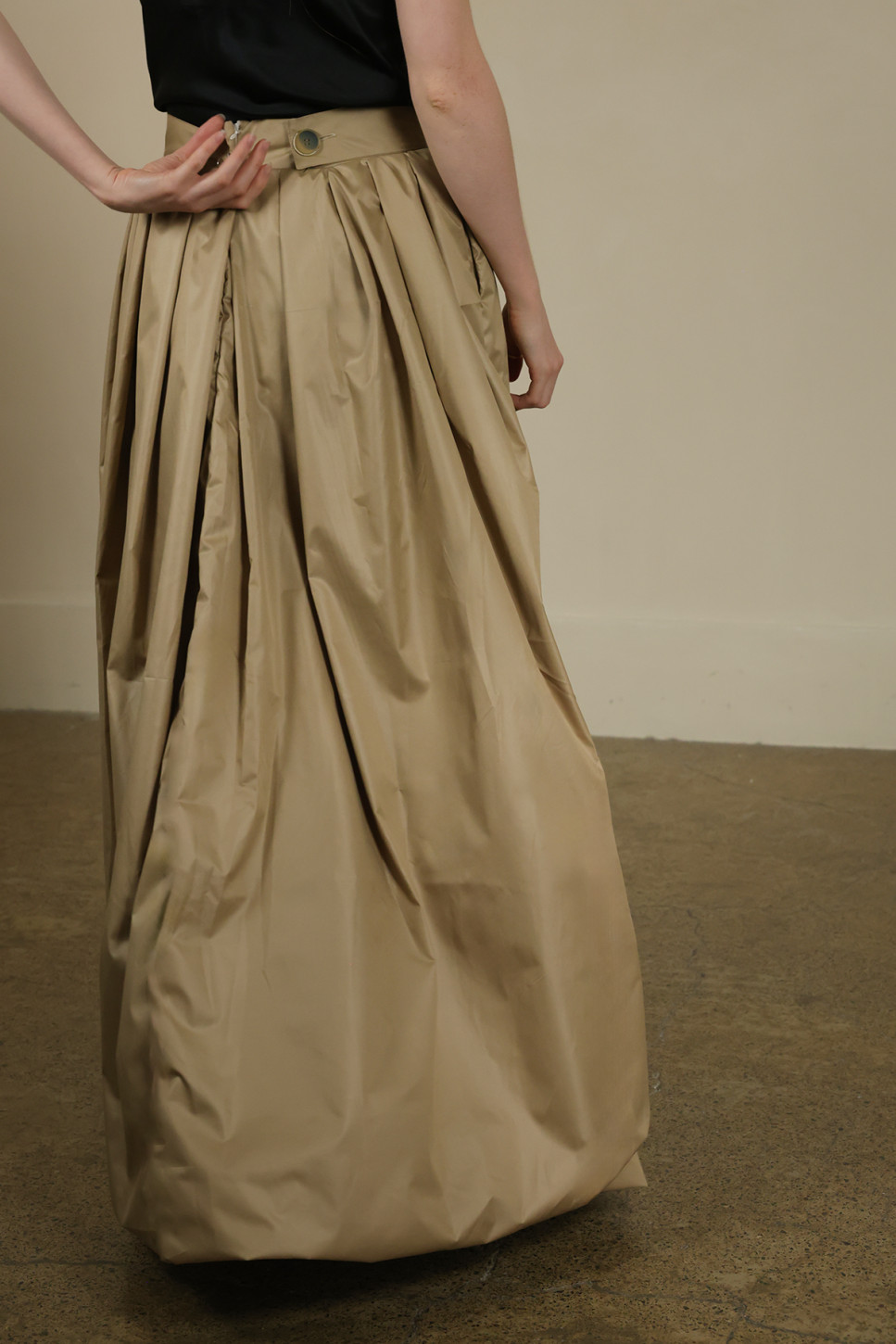 THE SAND MOOR BALOON MAXI SKIRT