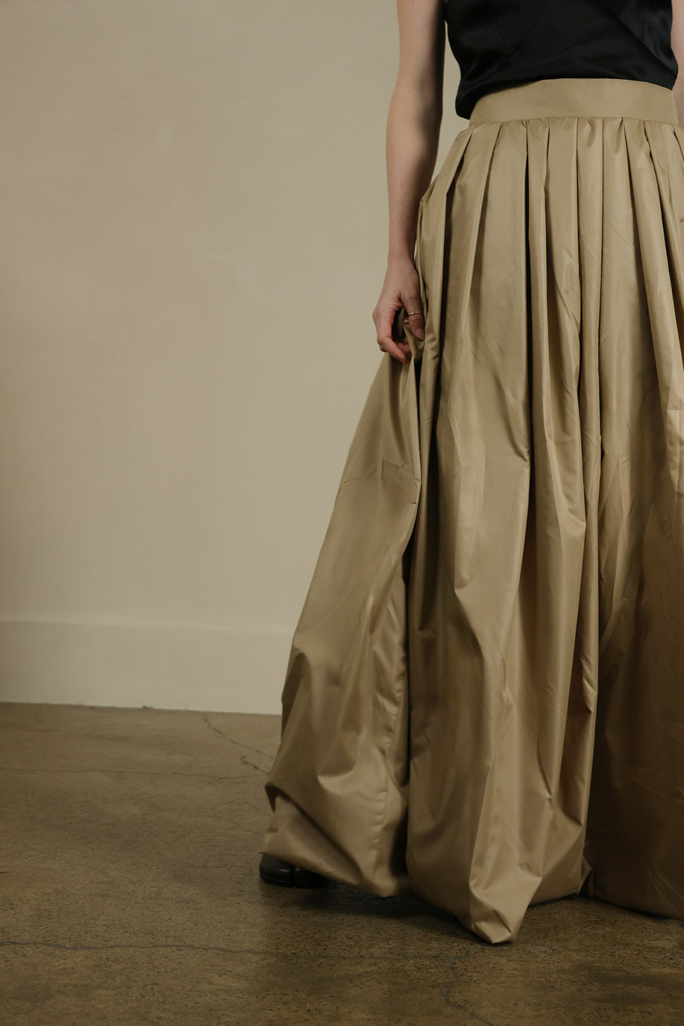 THE SAND MOOR BALOON MAXI SKIRT