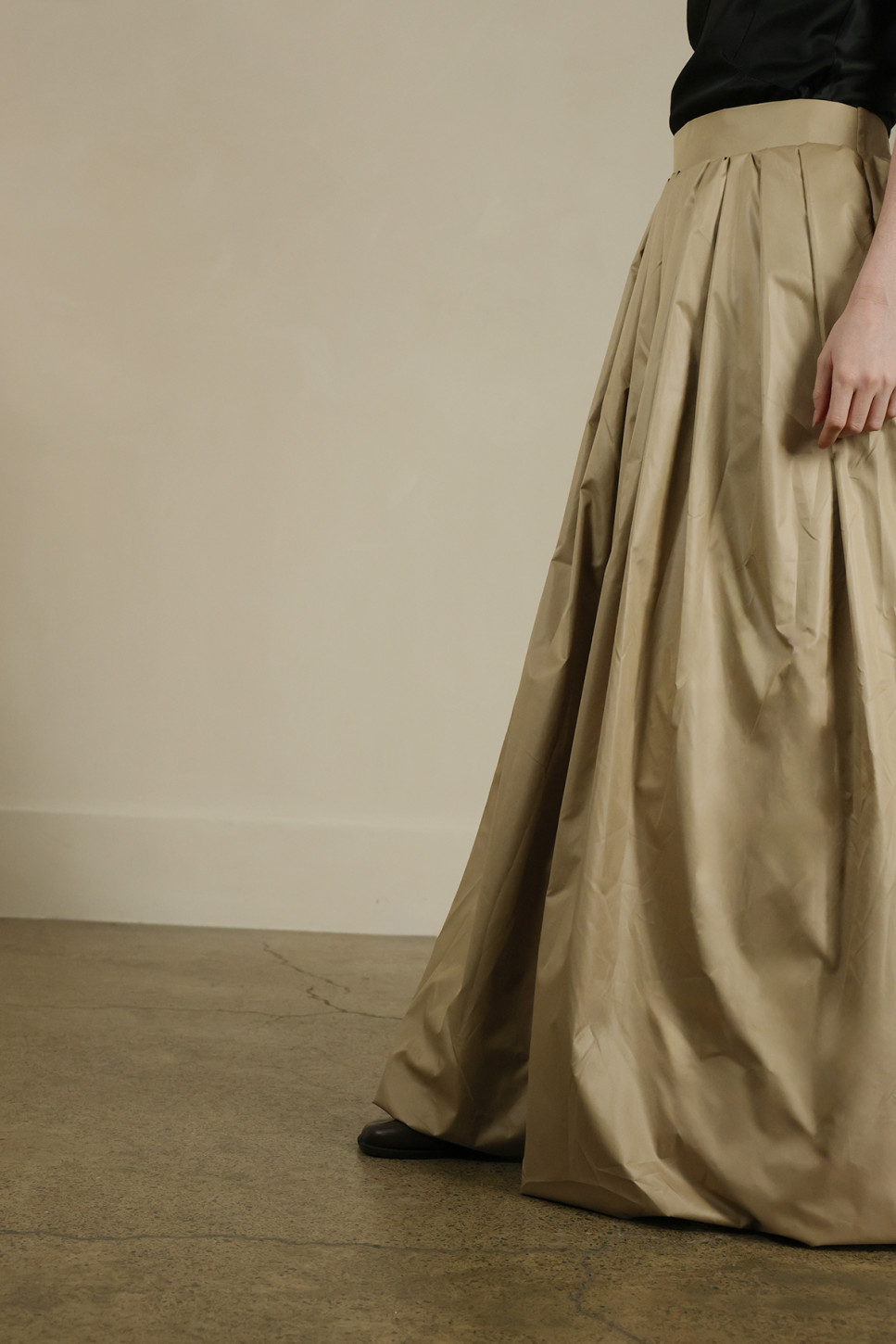 THE SAND MOOR BALOON MAXI SKIRT