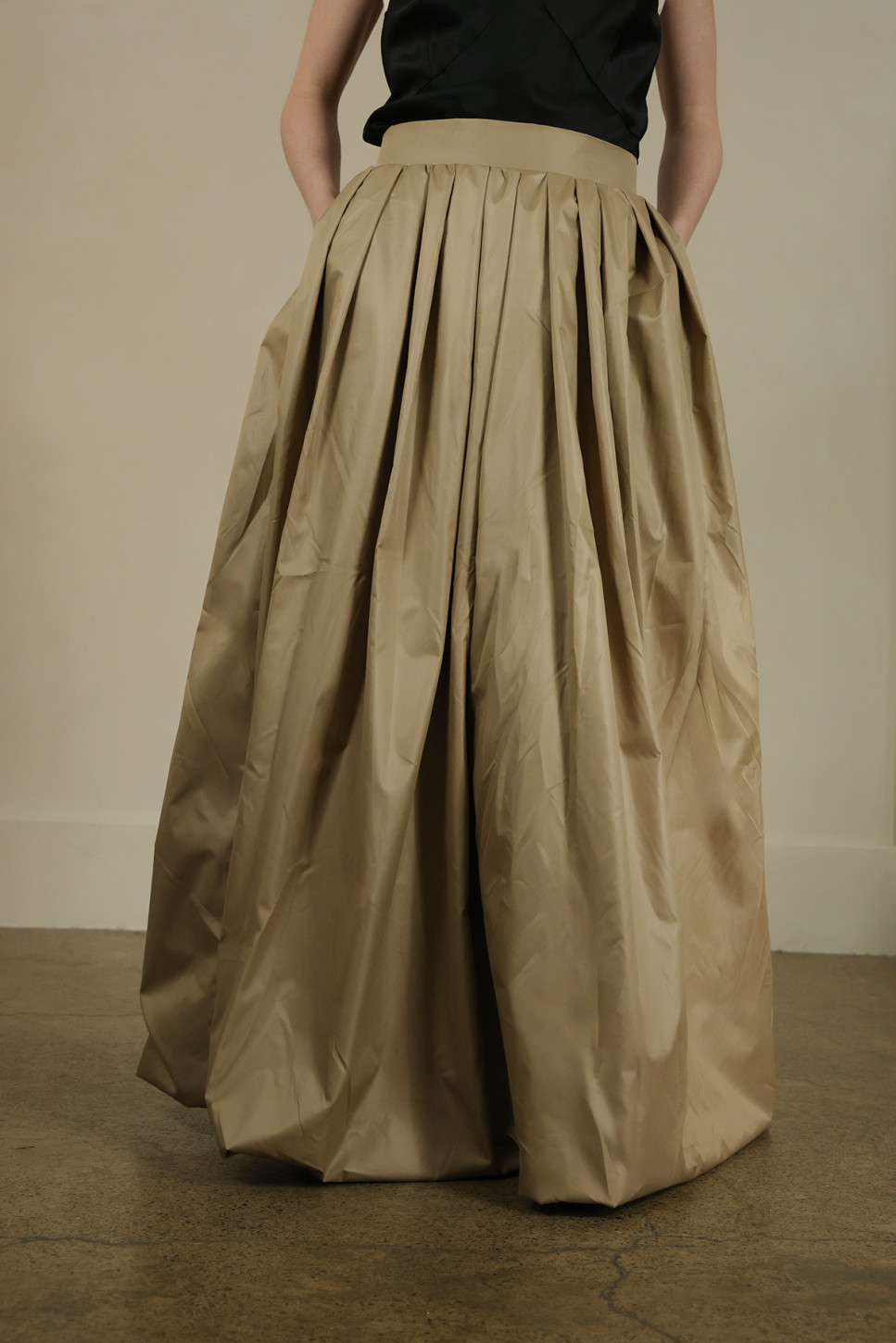 THE SAND MOOR BALOON MAXI SKIRT