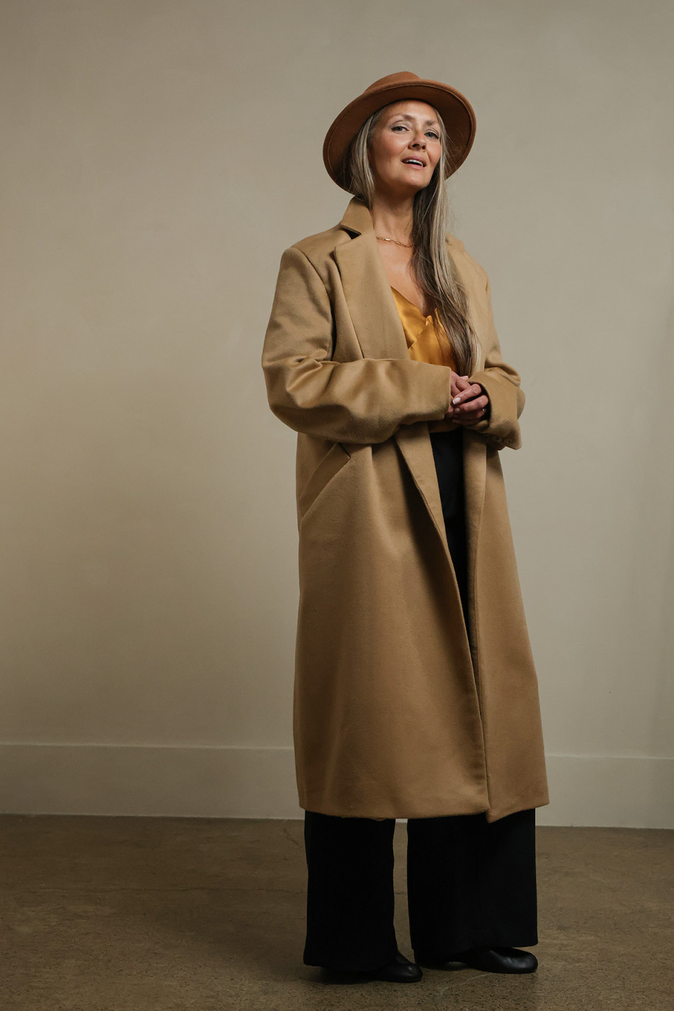 THE MAREN CASHMERE COAT