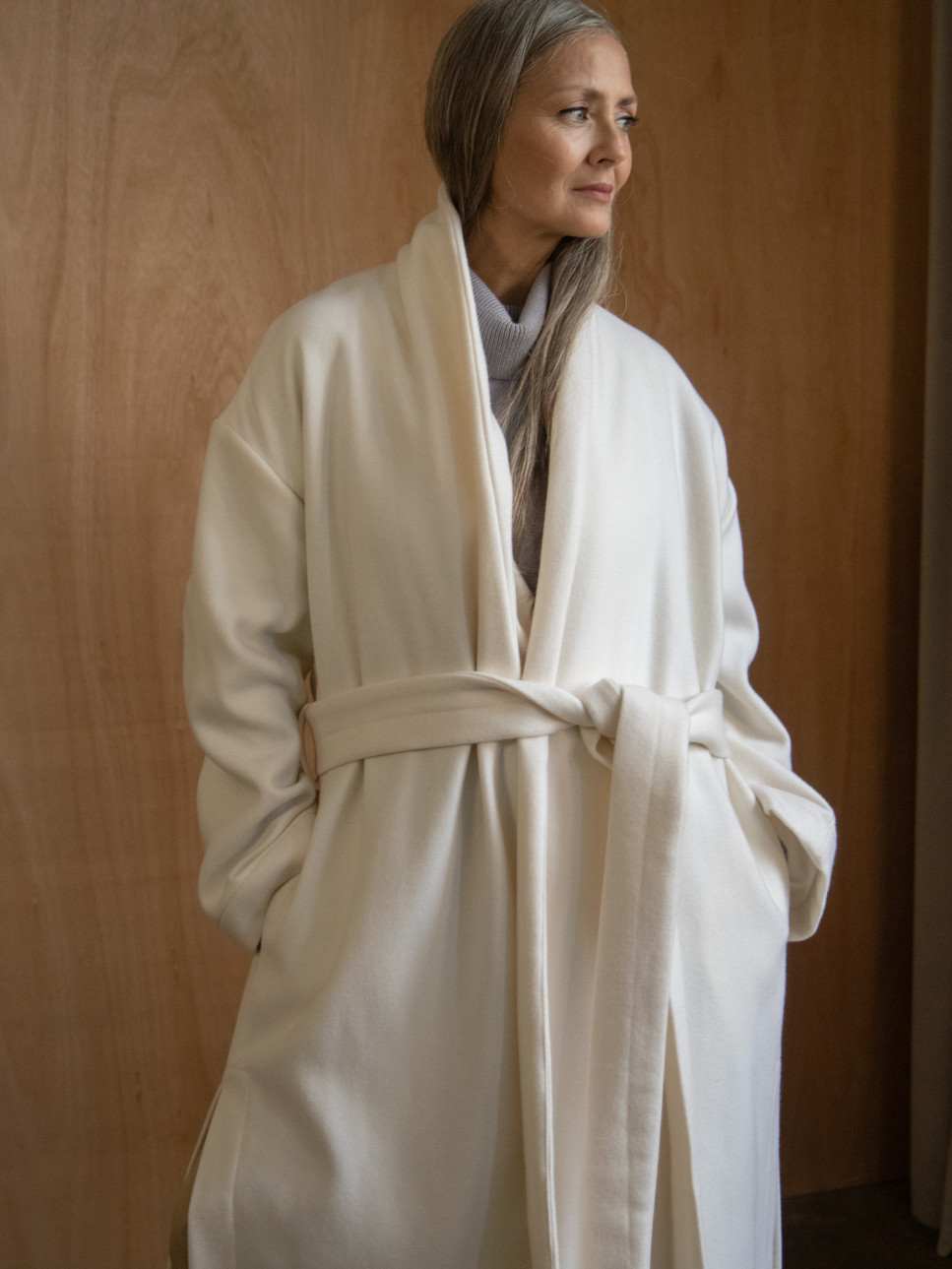 AMANI CASHMERE BLEND COAT 