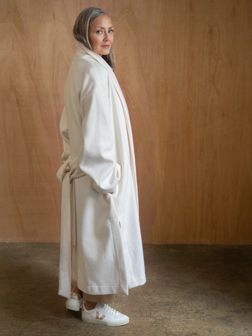 AMANI CASHMERE BLEND COAT 