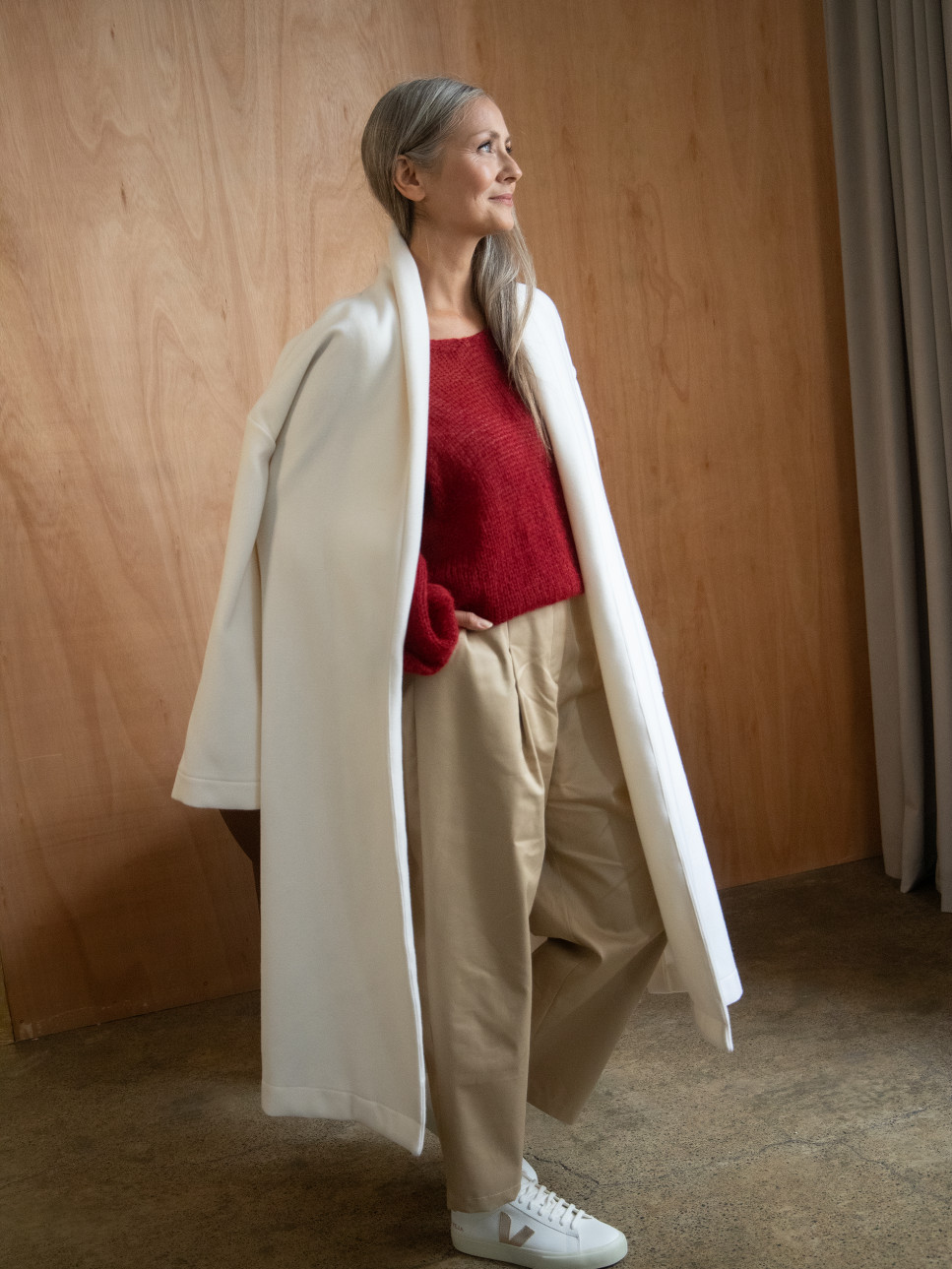 AMANI CASHMERE BLEND COAT 