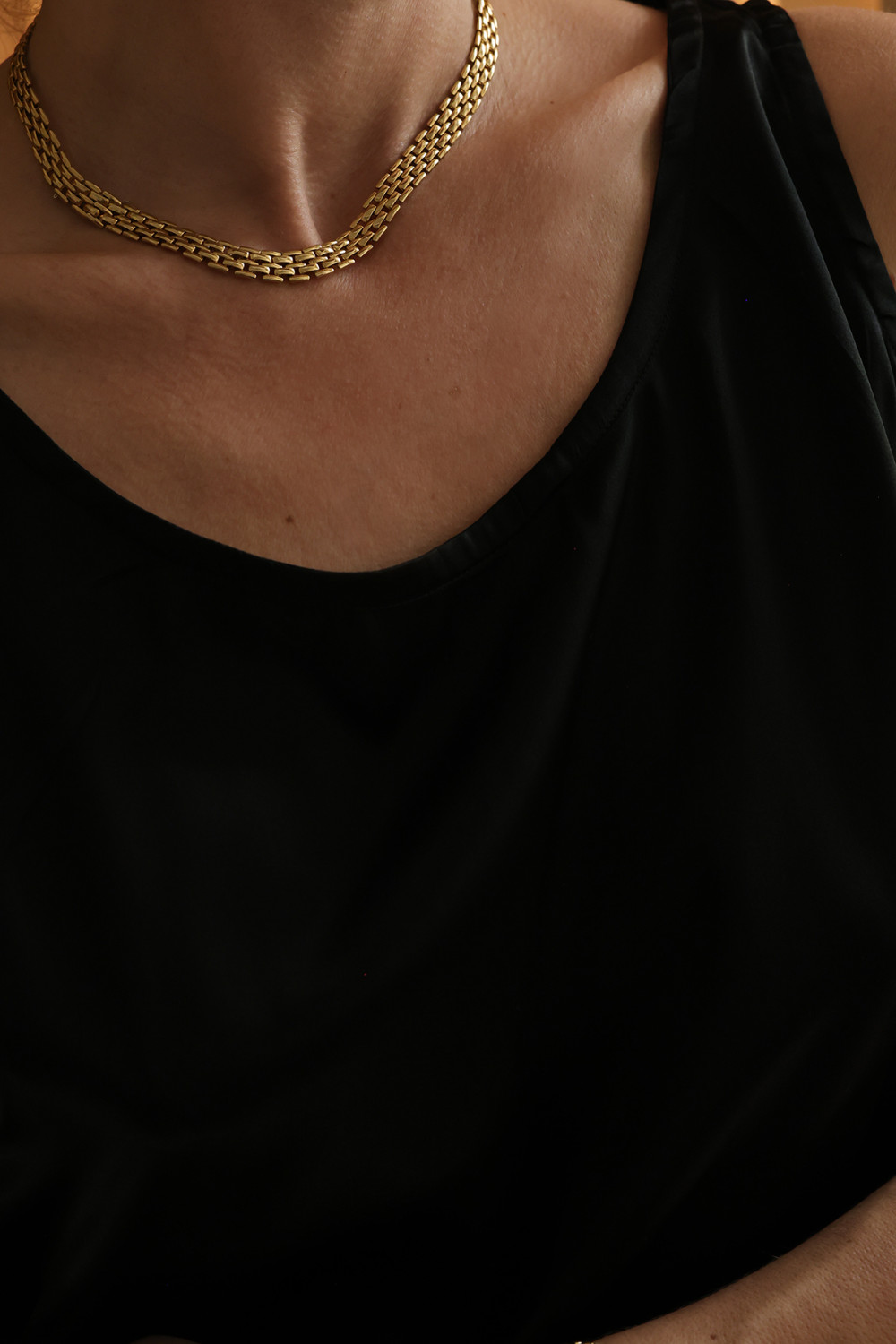 Pierre Cardin Vintage Gold-Plated Necklace