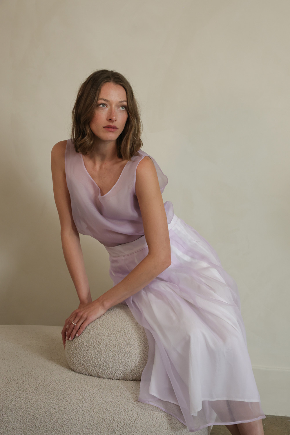 MARNIE SILK ORGANZA SKIRT